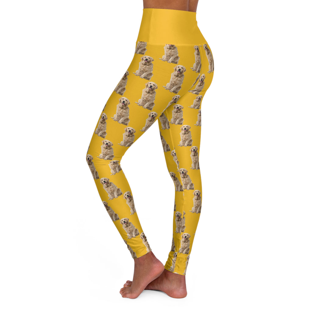 Personalized High-Waist Yoga Leggings (Photo Upload)
