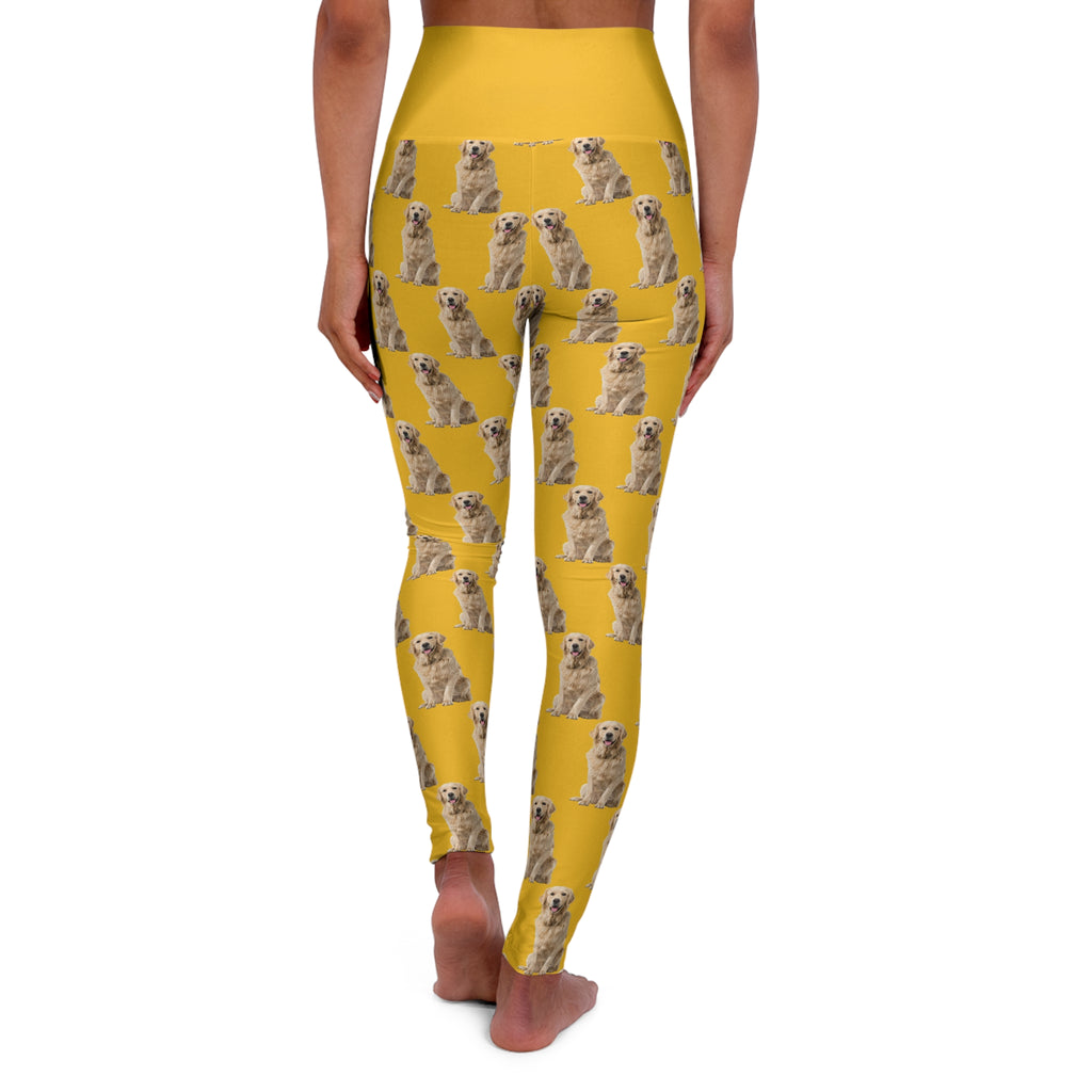 Personalized High-Waist Yoga Leggings (Photo Upload)