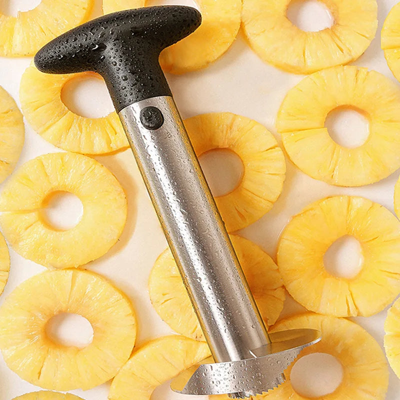 Stainless Steel Easy To Use Pineapple Peeler, Slicer, Corer