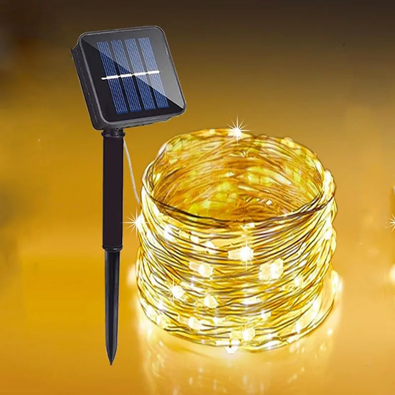 Solar Wire Lights
