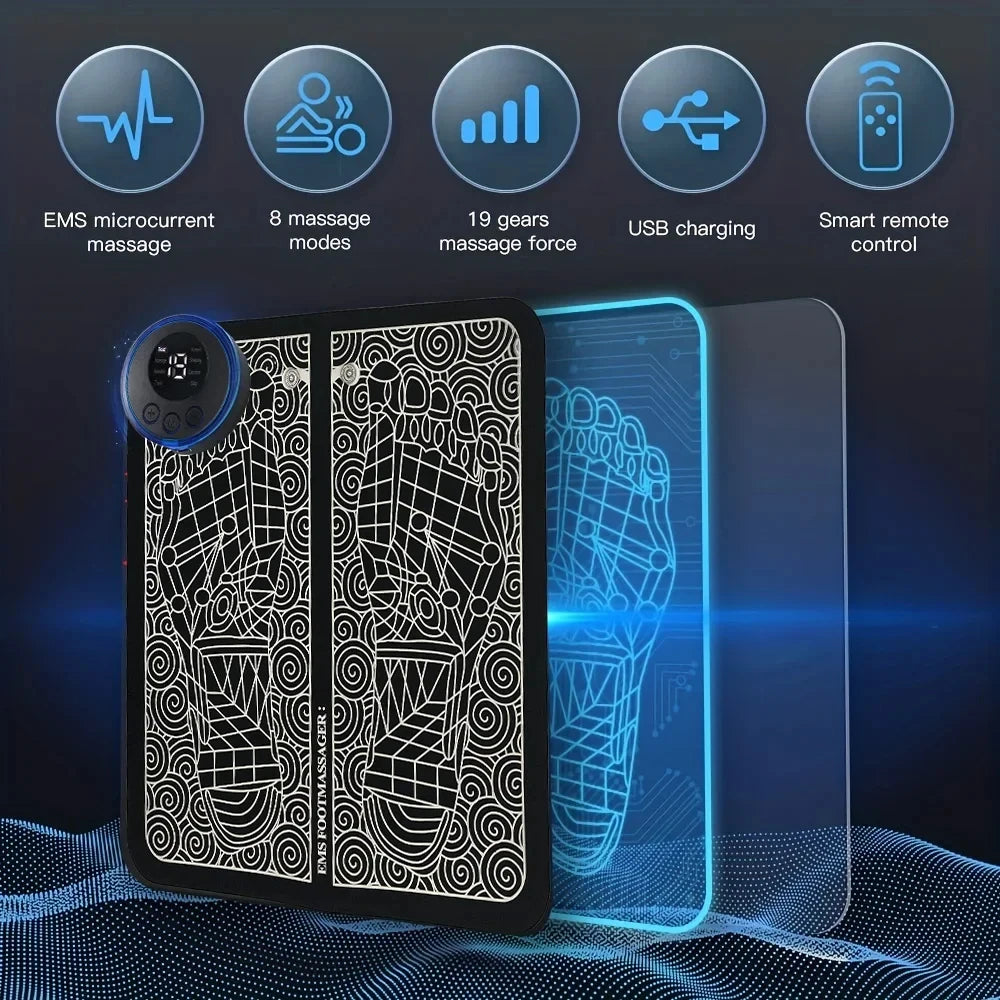 Electric Foot Massager Pad Muscle Relaxation Trainer