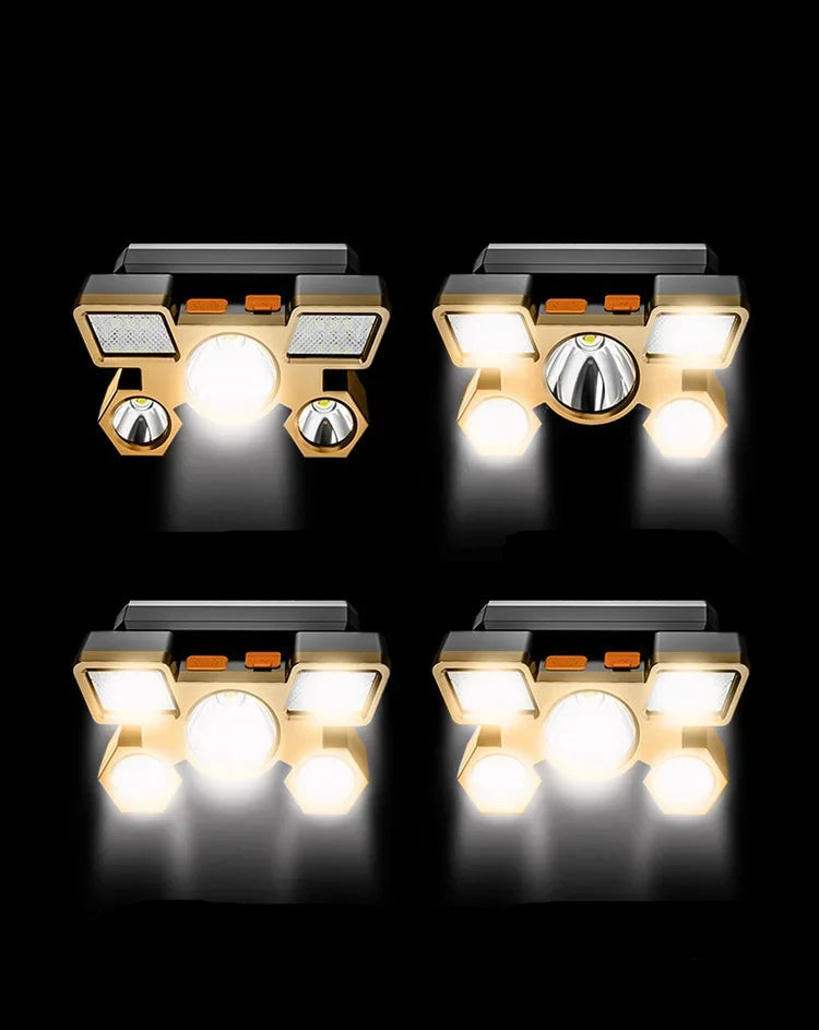 Rechargeable Head Flashlight