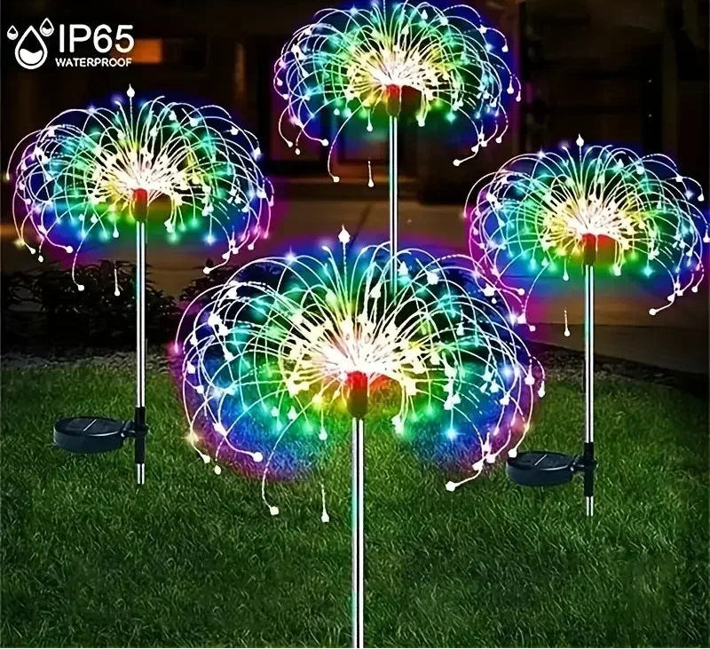 Waterproof Solar Firework Lights